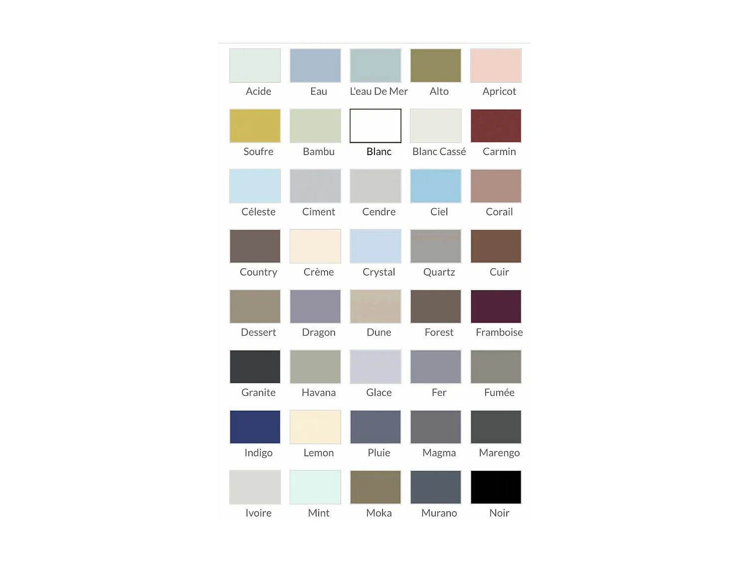 Table basse ronde plateau verre trempé et pieds bois laqué blanc Lina-Couleur Granite