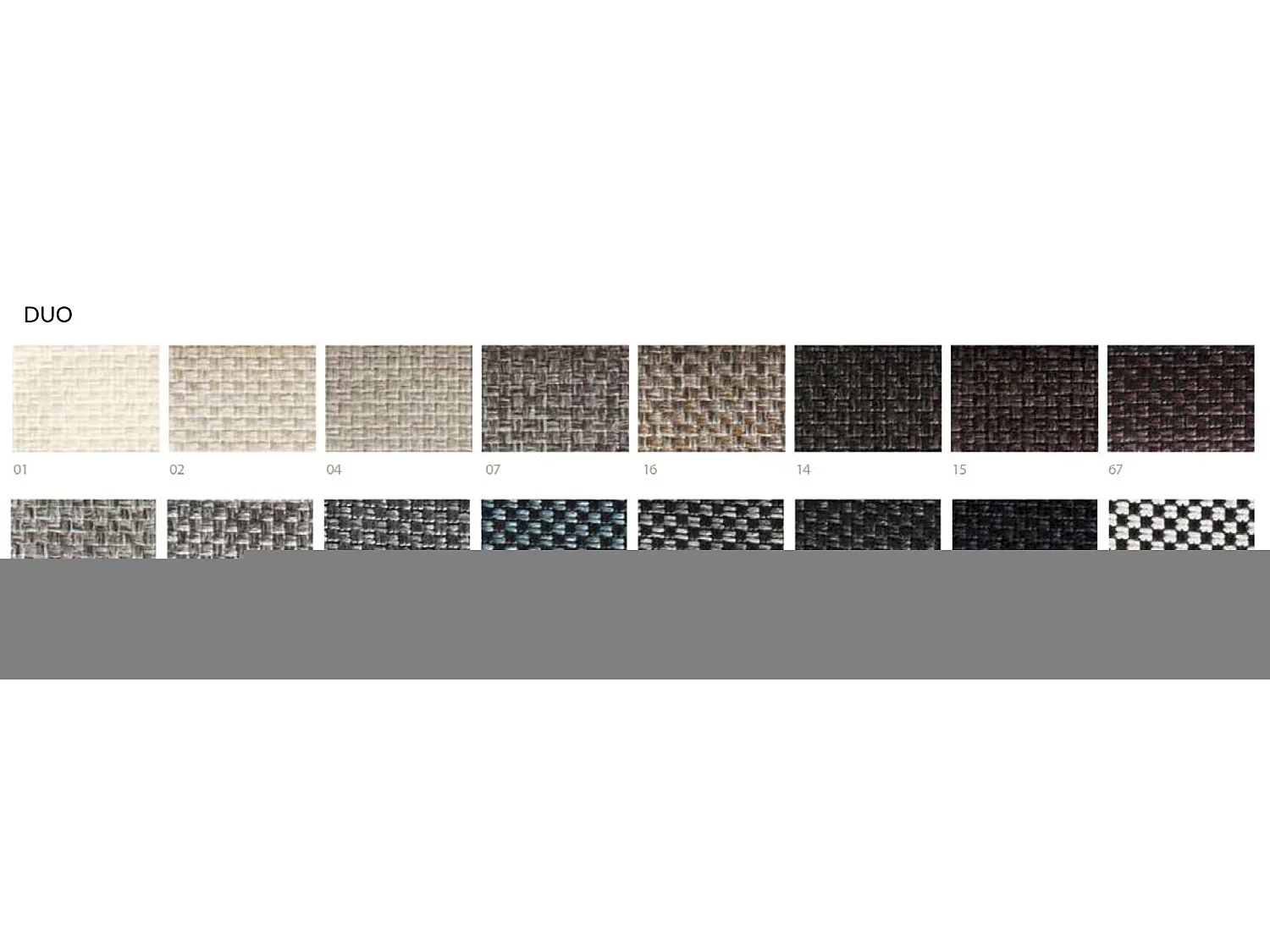 Chaise bois de frêne couleur noyer et tissu Louana - Lot de 2-Couleur MIRAGE 45