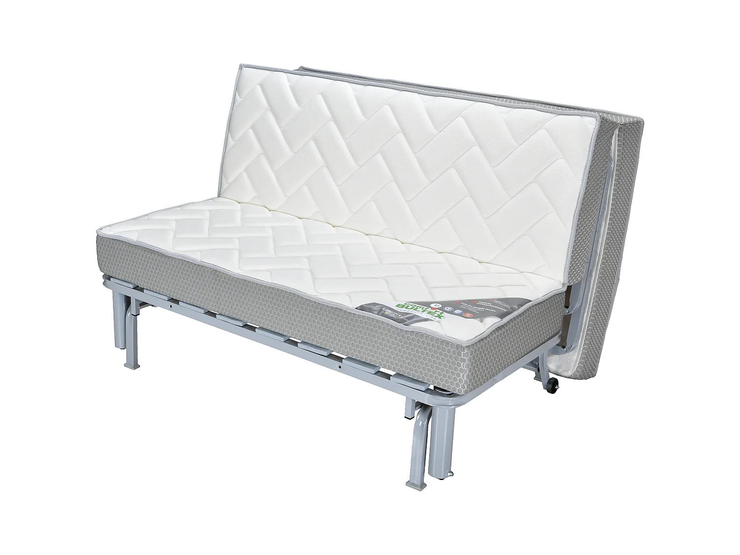 BZ bank 140x190 cm met opberger Bultex 12 cm Bounty-Kleur A 967