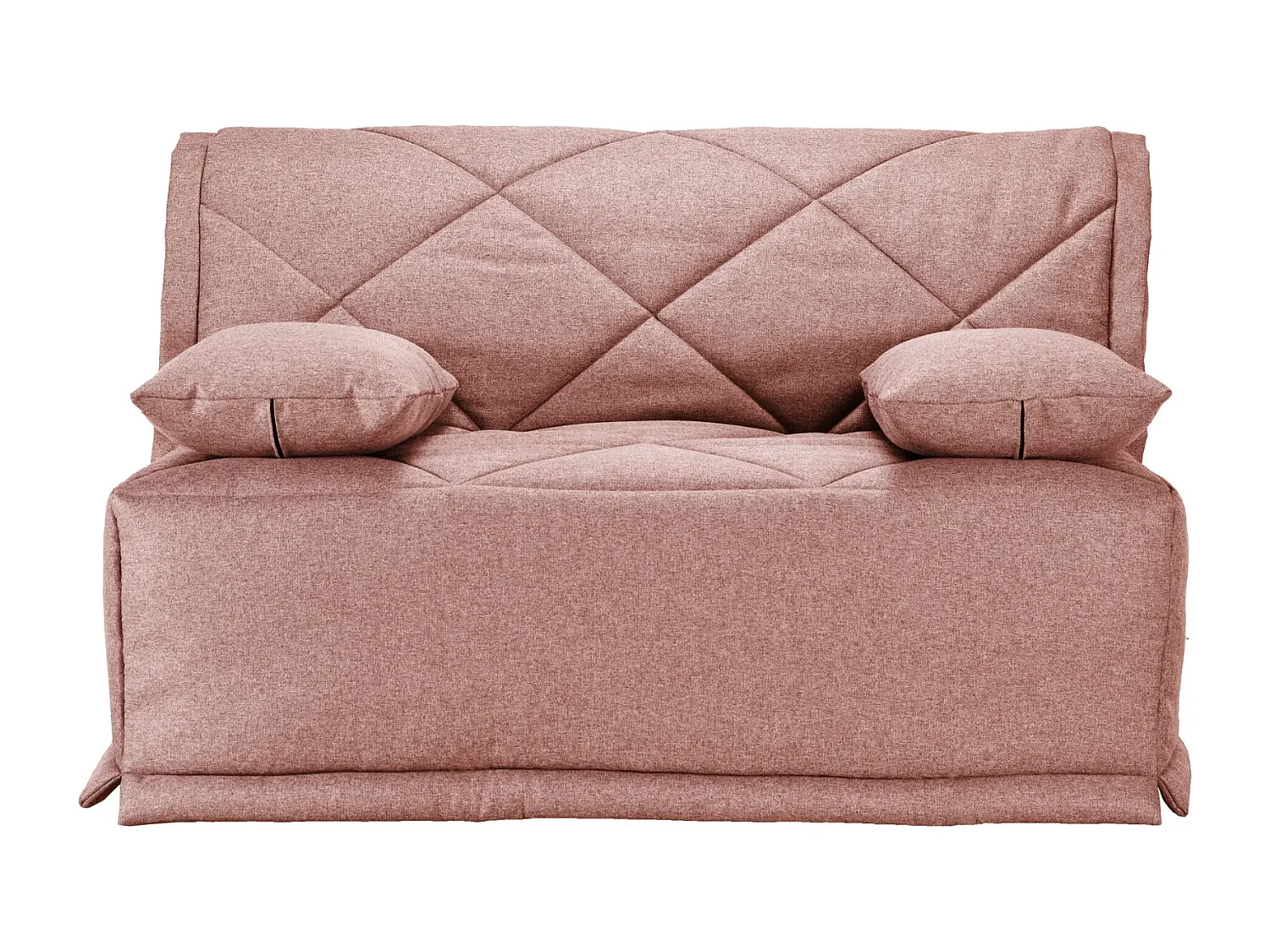 BZ zitbank Bultex matrasstof 15 cm Master 140x200 cm-Kleur Lichtroze-Opslagruimte Zonder opslag