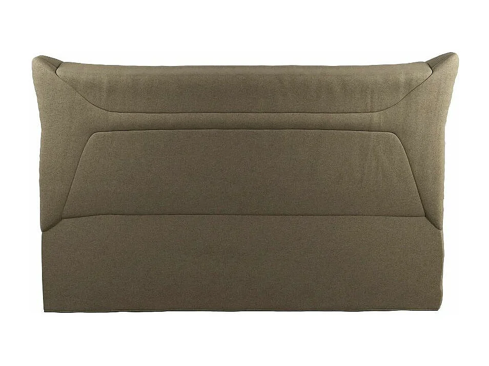 Canapé BZ Tissu matelas 12cm 140x190 Zilo-Couleur Beige-Coffre de rangement Avec rangement