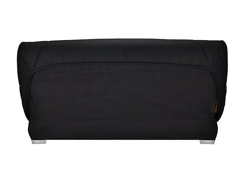 Banquette Clic-clac tissu 130x190 matelas Bultex 14cm avec rangement Zéa-Couleur Rose clair