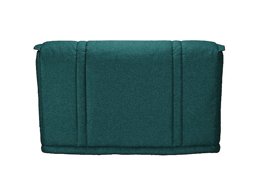 Banquette BZ tissu matelas Starconfort 15cm Pardo-Couleur Bleu canard-160x200-Coffre de rangement Avec rangement