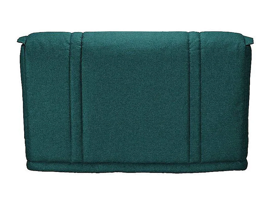 Banquette BZ tissu matelas Starconfort 15cm Pardo-Couleur Bleu canard-160x200-Coffre de rangement Avec rangement