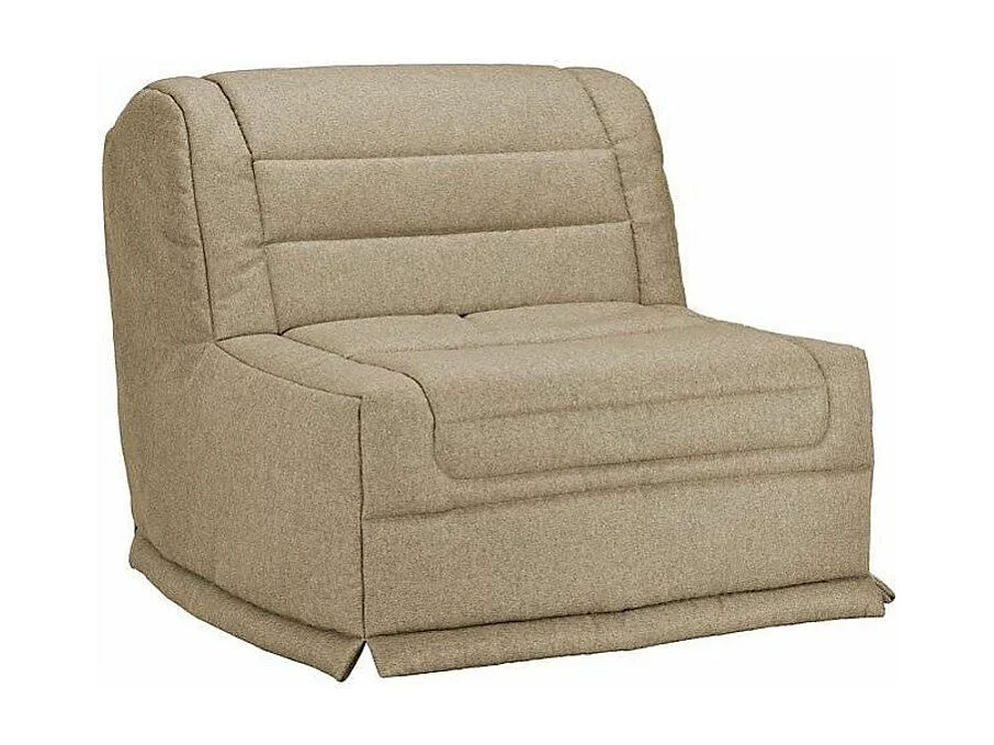 BZ fauteuil 1-zits microvezelmatras 12 cm Venus-Kleur kameel