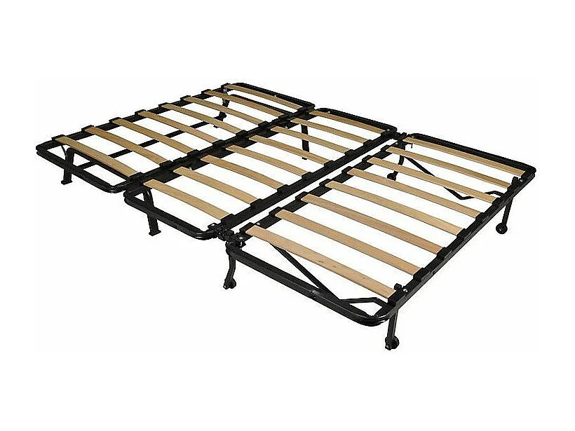 Canapé BZ Tissu matelas 12cm 140x190 Zilo-Couleur Vert sapin