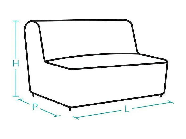 Banquette BZ taupe imprimé 140x200 Matelas Starconfort 12cm Kadria