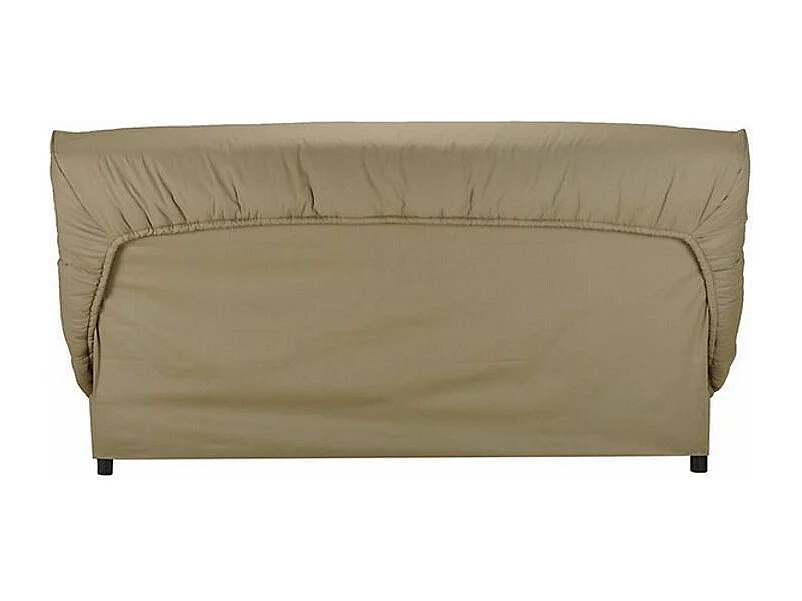 Banquette Clic Clac tissu matelas Starbed 13cm avec coffre de rangement Kistar 130x190-Couleur Bleu foncé