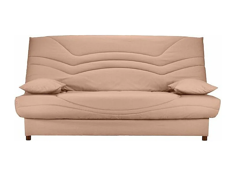 Clic Clac zitbank Starbed matrasstof 13 cm met Kistar opbergbox 130x190 cm-Kleur Lichtroze