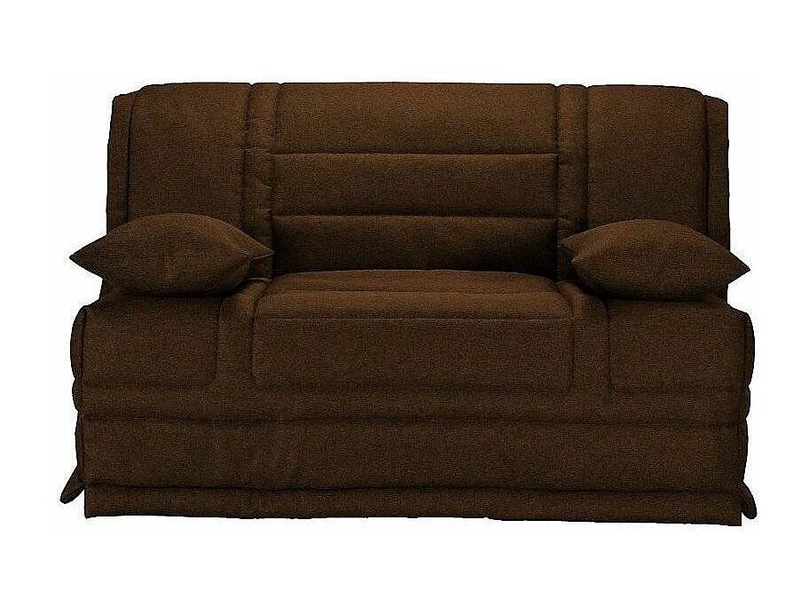 Banquette BZ tissu matelas Starconfort 15cm Pardo-Couleur Marron-140x200