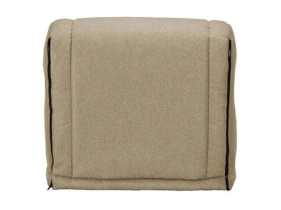 BZ fauteuil 1-zits microvezelmatras 12 cm Venus-Kleur Licht beige