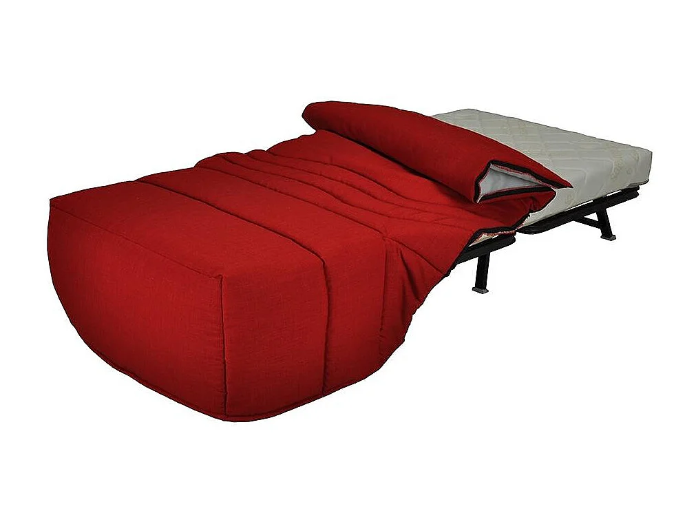 Eenpersoons accordeon bedbank 90x190 cm matras 12 cm Brioca-Kleur A 966