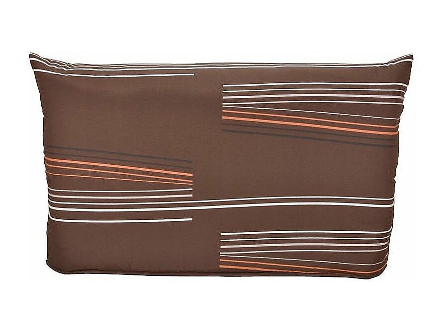 Banquette BZ marron imprimé 160x200 Matelas Starconfort 12cm Artiste