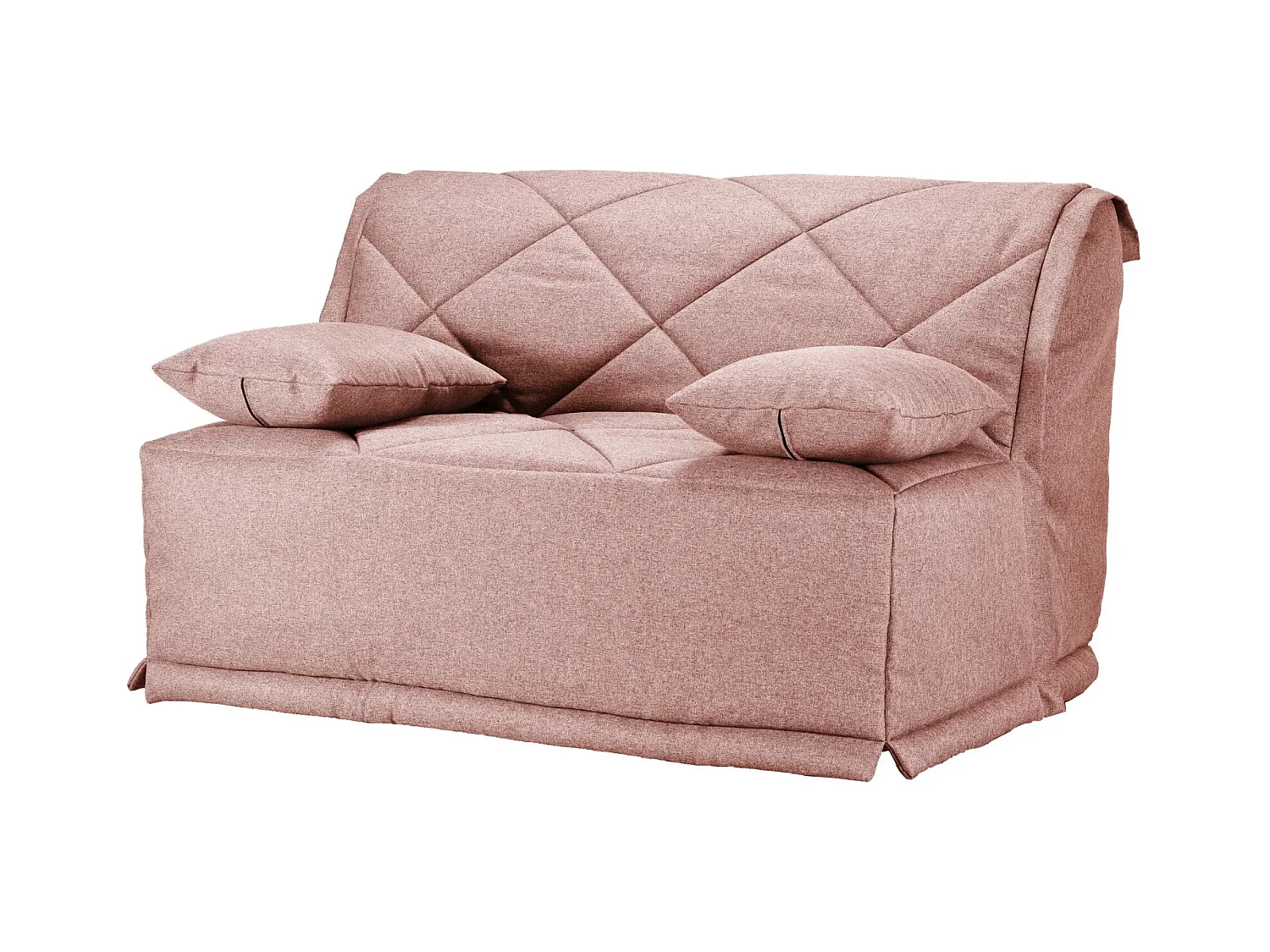 BZ zitbank Bultex matrasstof 15 cm Master 140x200 cm-Kleur Lichtroze-Opslagruimte Met opbergruimte