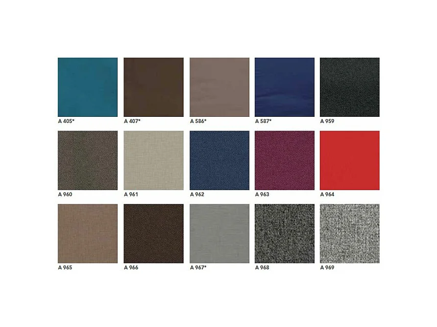 BZ bank 140x190 cm Bultex matras 12 cm Bounty-Kleur B925