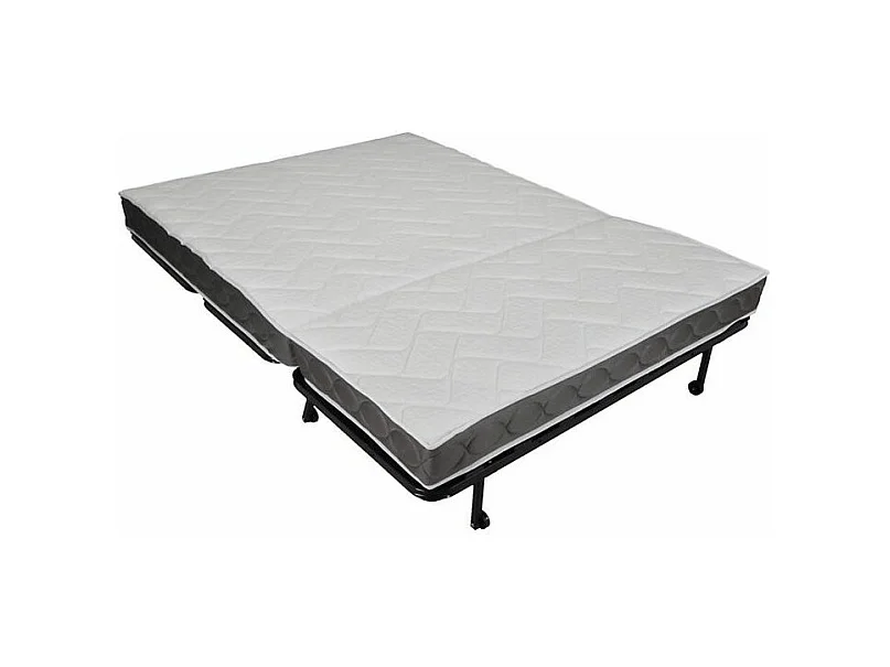 BZ bank Matrasstof 12 cm 140x190 cm Zilo-Kleur Lichtgrijs-Opslagruimte Zonder opslag