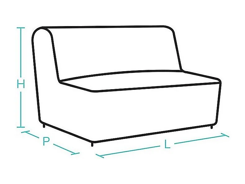 Banquette BZ taupe imprimé 140x200 Matelas Starconfort 12cm Kadria 2