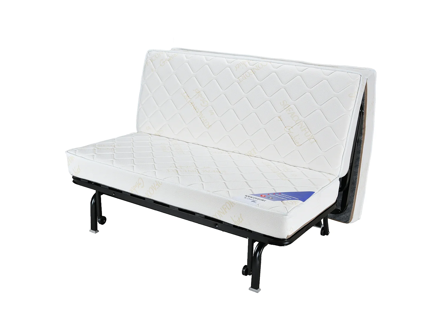 BZ zitbank Bultex matrasstof 12 cm 140x190 cm Bounty-Kleur Framboos-Opslagruimte Met opbergruimte