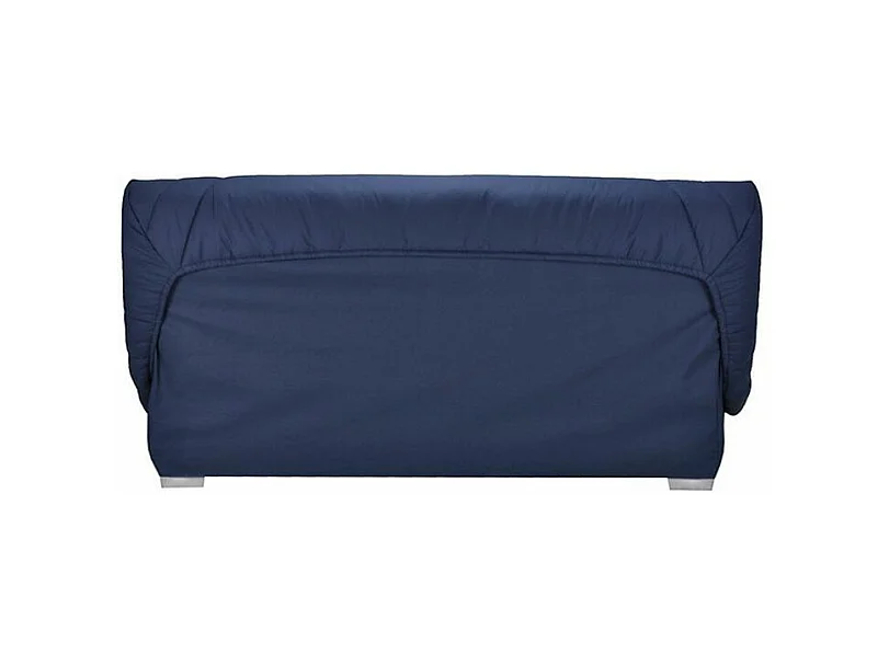 Clic Clac zitbank Bultex matrasstof 14 cm met Bary opberger-Kleur Donkergrijs gevlekt-Slapen 130x190cm