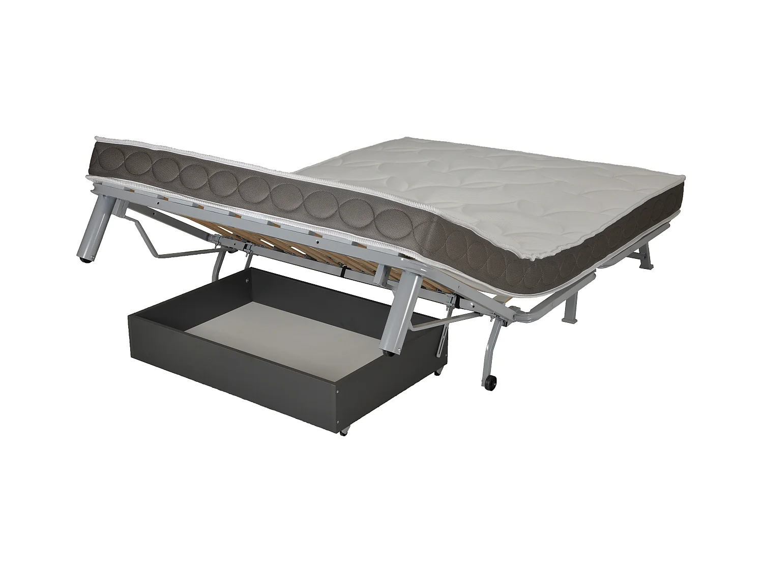 BZ bank 140x190 cm met opberger Bultex 12 cm Bounty-Kleur A 964