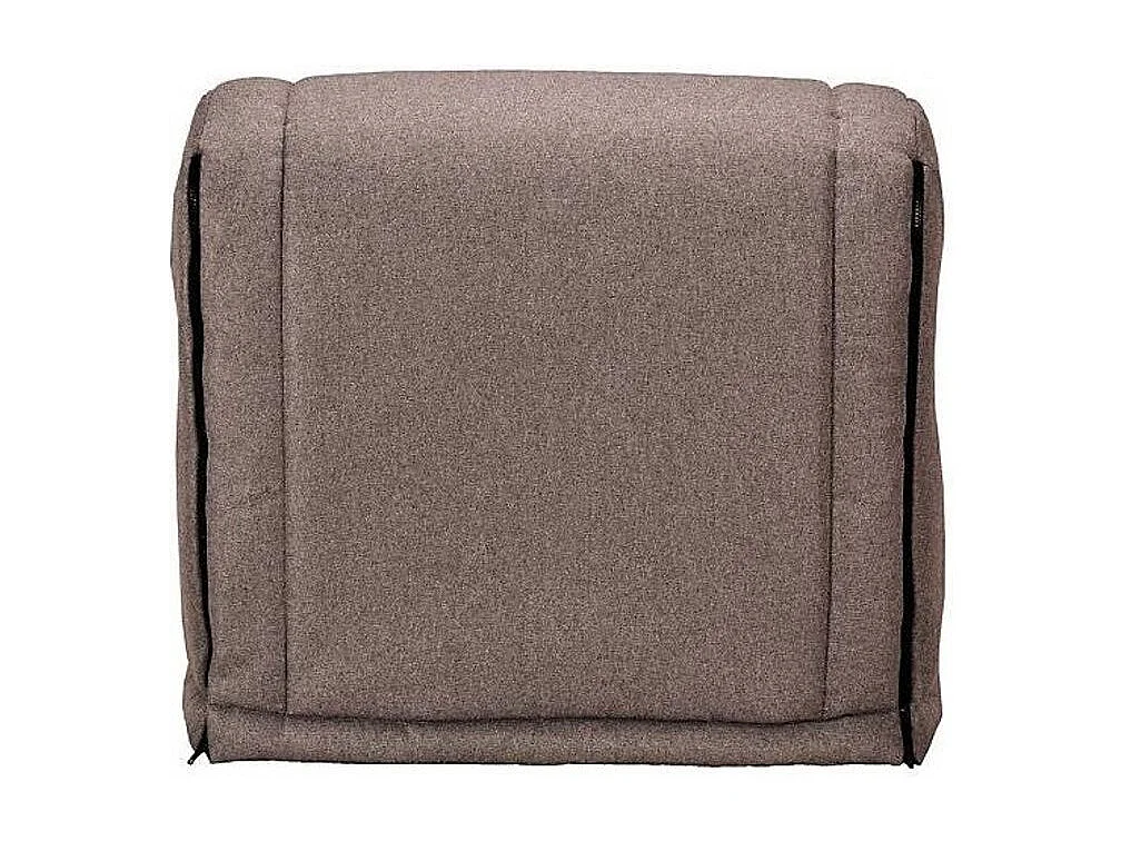 Fauteuil BZ 1 place 90x190 tissu matelas 12cm Venus-Couleur Taupe