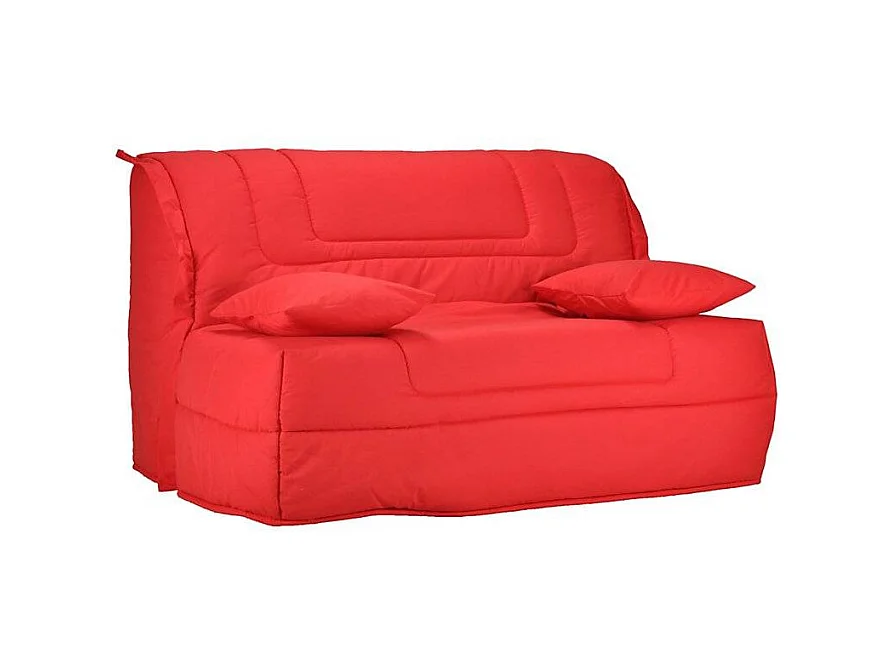 BZ zitbank Bultex matrasstof 12 cm 140x190 cm Bounty-Kleur Rood-Opslagruimte Zonder opslag