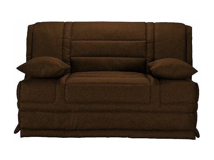 Banquette BZ tissu matelas Starconfort 15cm Pardo-Couleur Marron-160x200