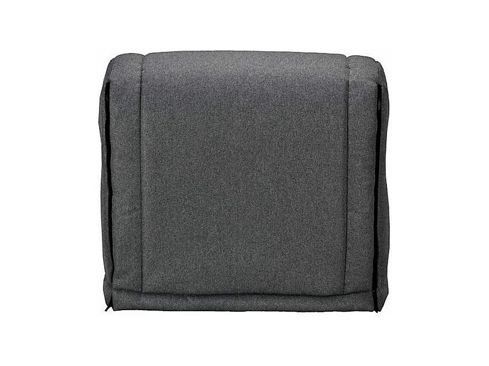 Fauteuil BZ 1 place 90x190 tissu matelas 12cm Venus-Couleur Gris foncé