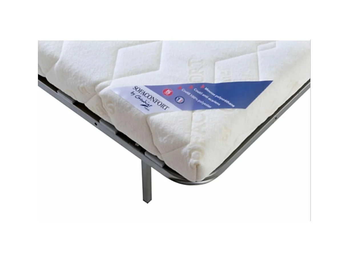 BZ fauteuil 1-zits microvezelmatras 12 cm Venus-Kleur Blauw