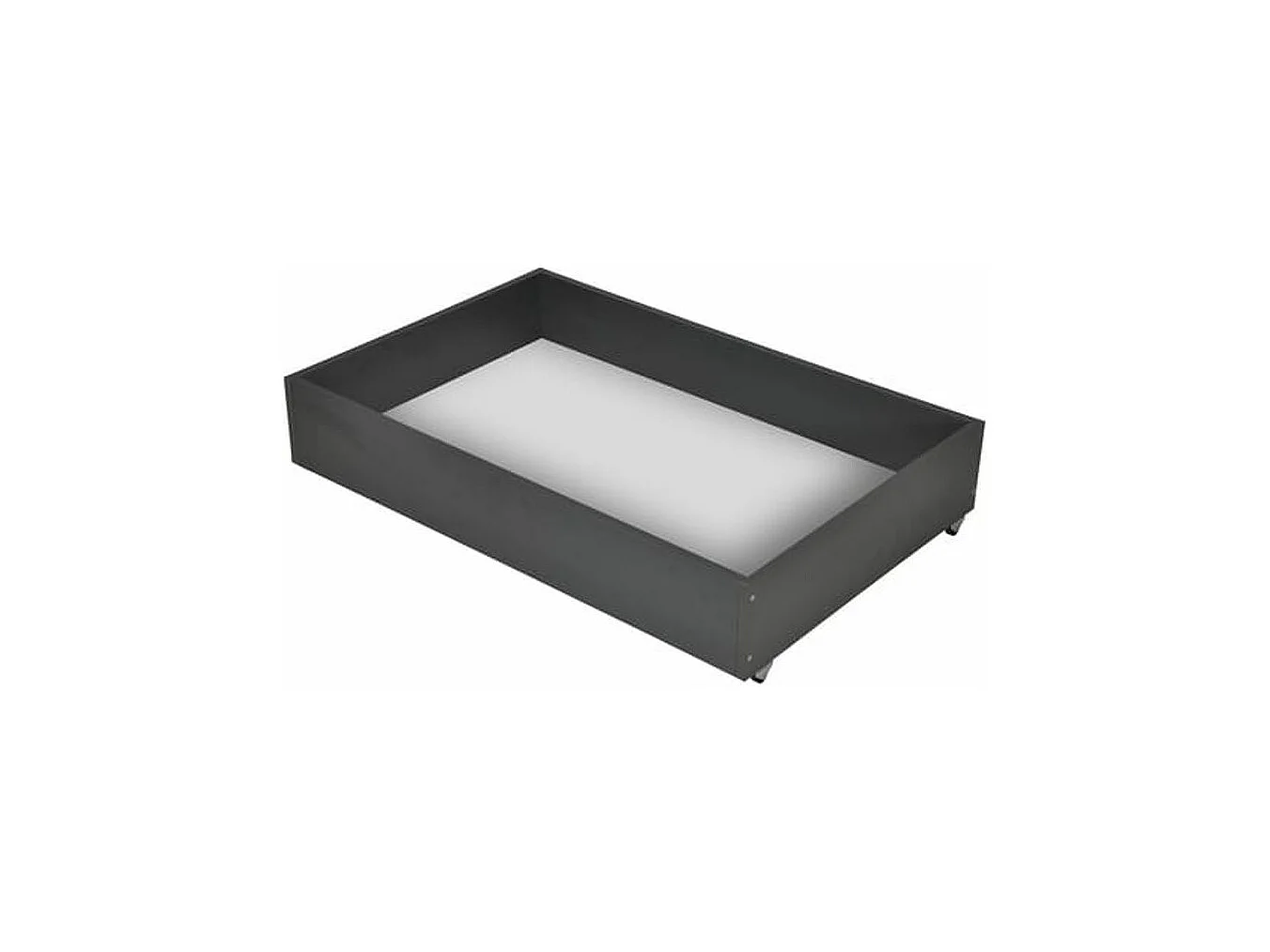 Banquette BZ microfibre 140x200 avec rangement Matelas Bultex 15cm Barnes-Couleur Marron Foncé