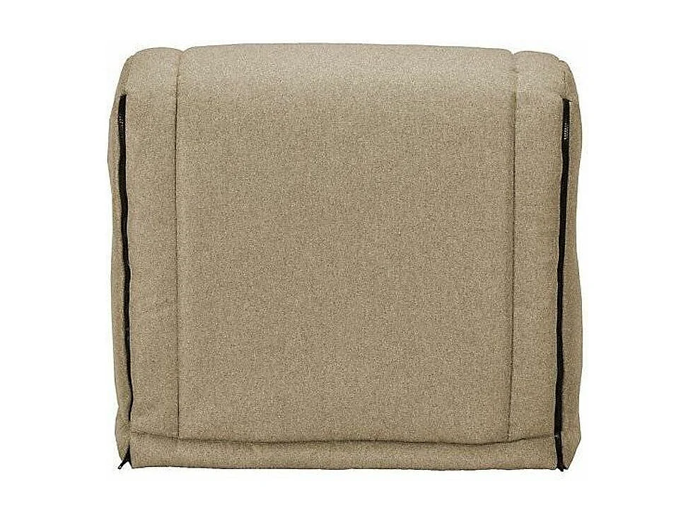 BZ fauteuil 1 zits 90x190 cm stoffen matras 12 cm Venus-Kleur Beige