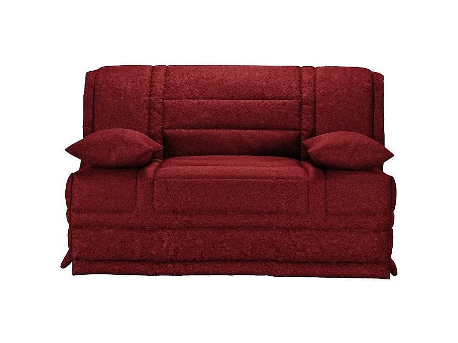 BZ zitbank Starconfort matrasstof 15 cm Pardo-Kleur Bordeaux-Slapen 140x200cm-Opslagruimte Met opbergruimte