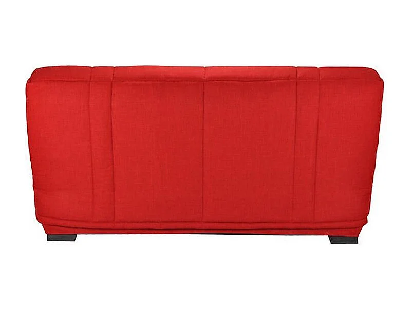 Microvezel slaapbank met Starlux matrasopberger 17 cm Minel 207 cm-Kleur Donker bruin