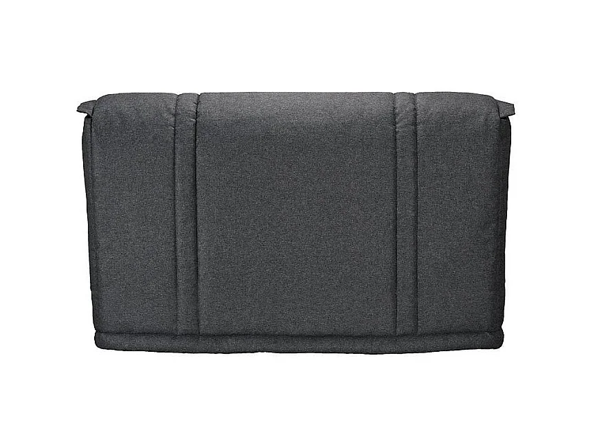 Banquette BZ tissu matelas 12cm Venus-Couleur Gris foncé-140x200