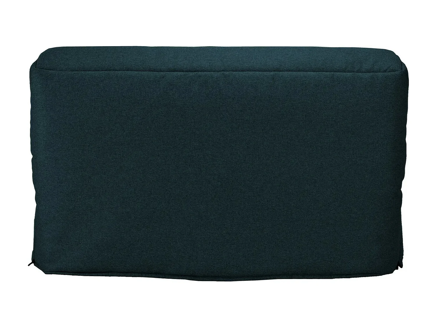 Banquette BZ tissu 140x200 matelas Bultex 15cm Celia-Couleur Bleu foncé