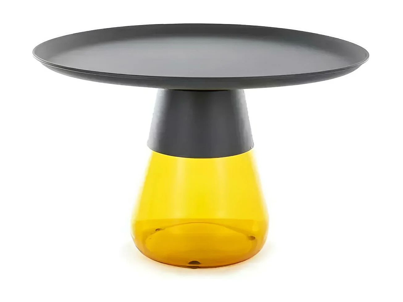 Chaise en velours matelassé et pieds en métal noir Kozia - Lot de 4-Couleur Marron