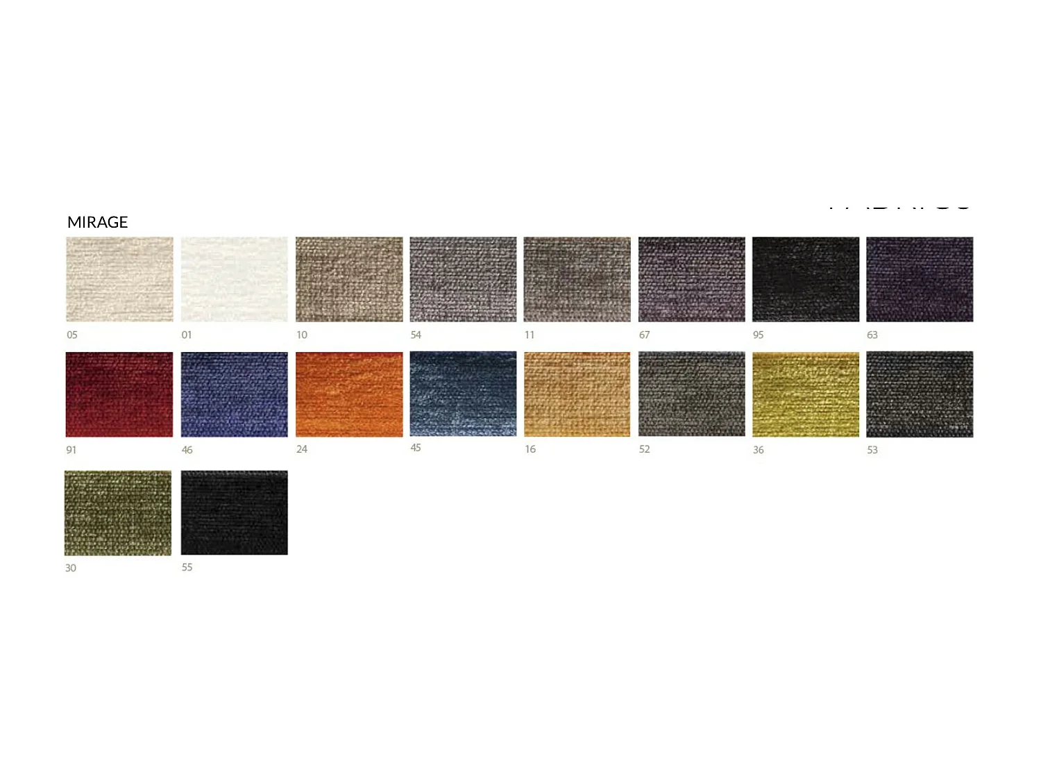 Stoel in walnootkleurig essenhout en Luza stof - Set van 2-Kleur DUO 15