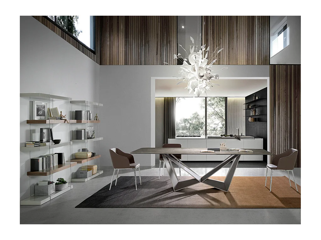 Fauteuil moderne simili et pieds acier chromé Dyana - Lot de 2-Couleur Aqua 24 Fuchsia