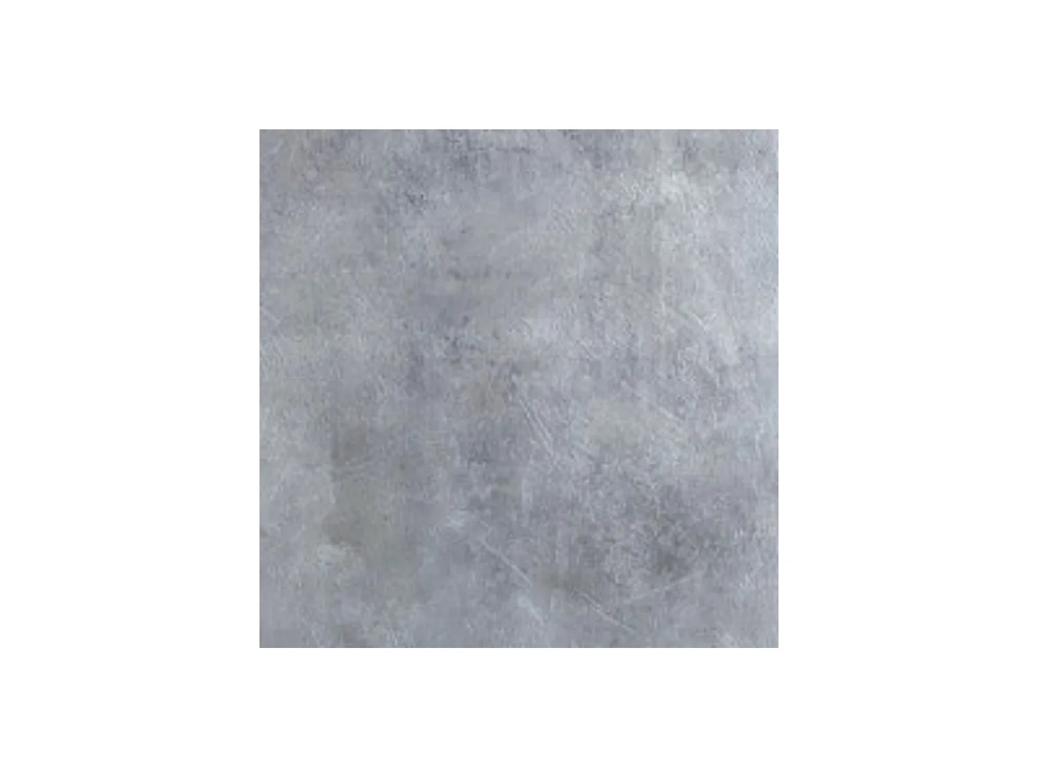 Mesa de comedor rectangular Tsara 130 cm de hormigón gris con patas de metal gris oscuro