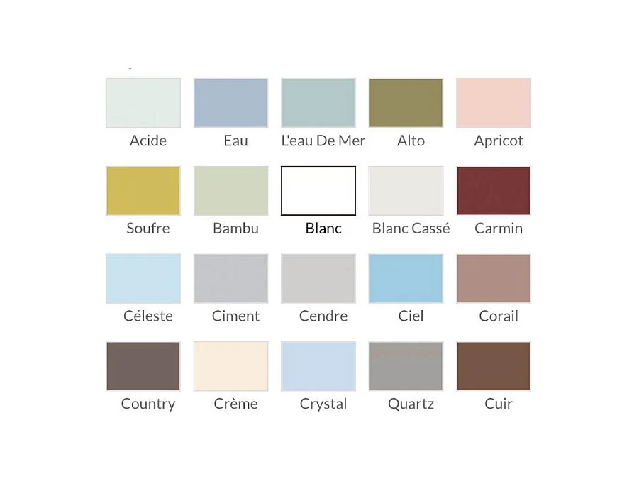 Table rectangulaire bois laqué et pieds bois noyer Muza-Couleur Ardoise