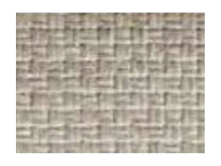Lit double 150x200 bois noyer et tête de lit tissu Noviza-Couleur DUO 51