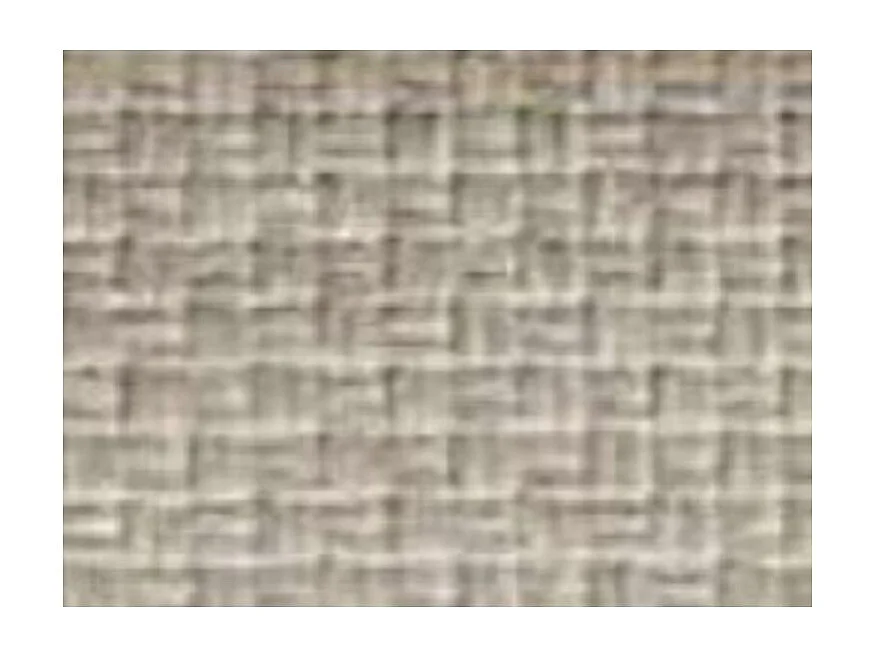 Lit double 150x200 bois noyer et tête de lit tissu Noviza-Couleur DUO 03