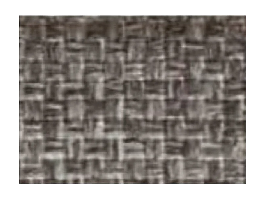 Lit double 150x200 bois noyer et tête de lit tissu Noviza-Couleur DUO 03