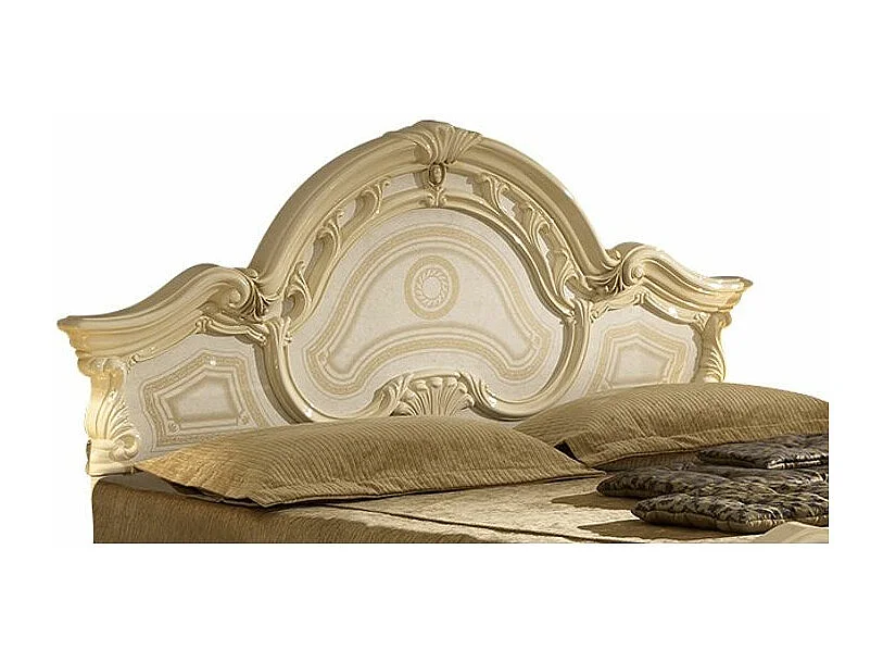 Soraya beige gelakt barokbed 180x200 cm