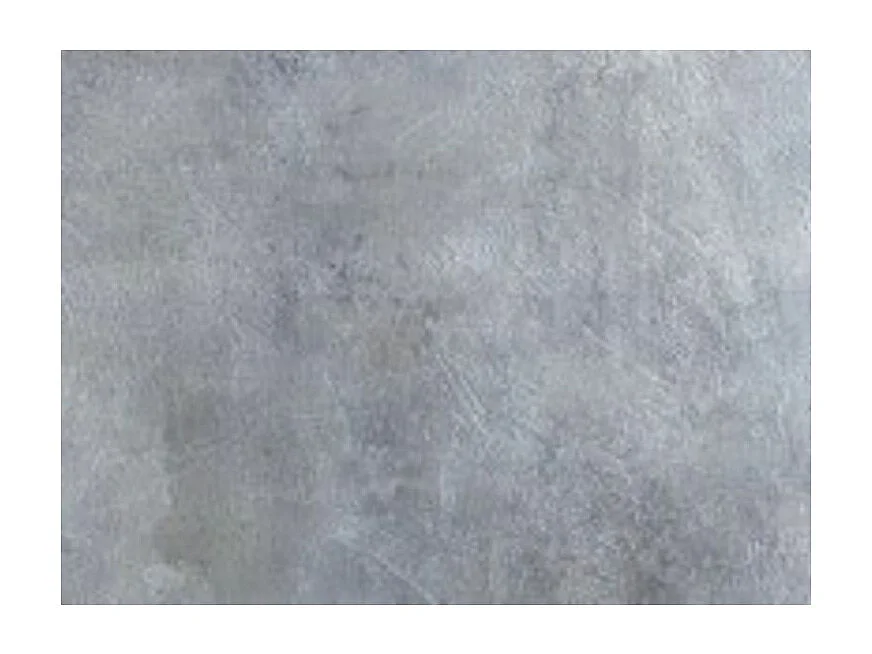 Table rectangulaire extensible 6 à 16 personnes L 120 à 380cm gris béton et cadre métal anthracite Zakary