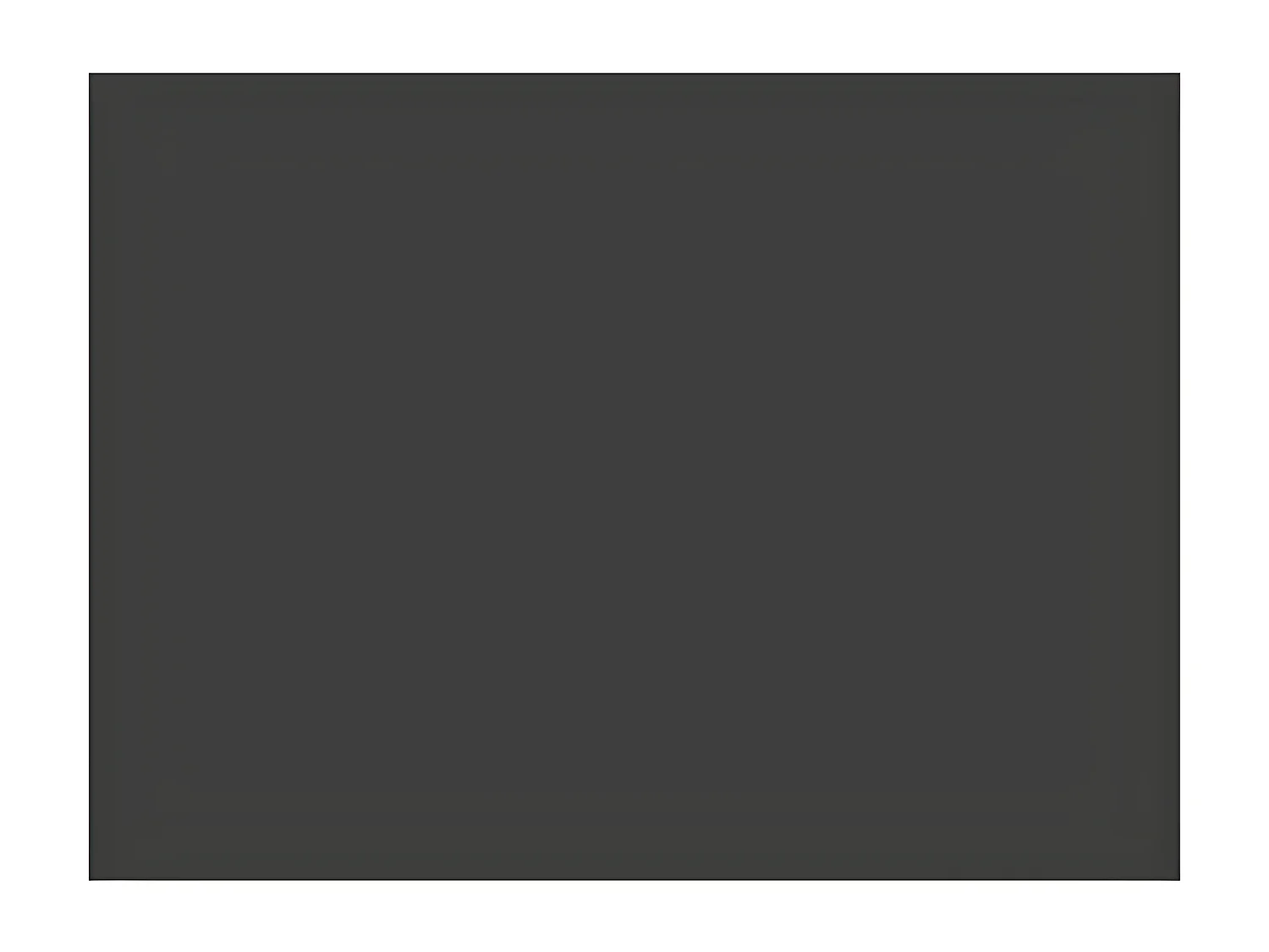 Table rectangulaire extensible 6 à 16 places L 120 à 380cm gris effet béton et pieds acier gris foncé Flavien