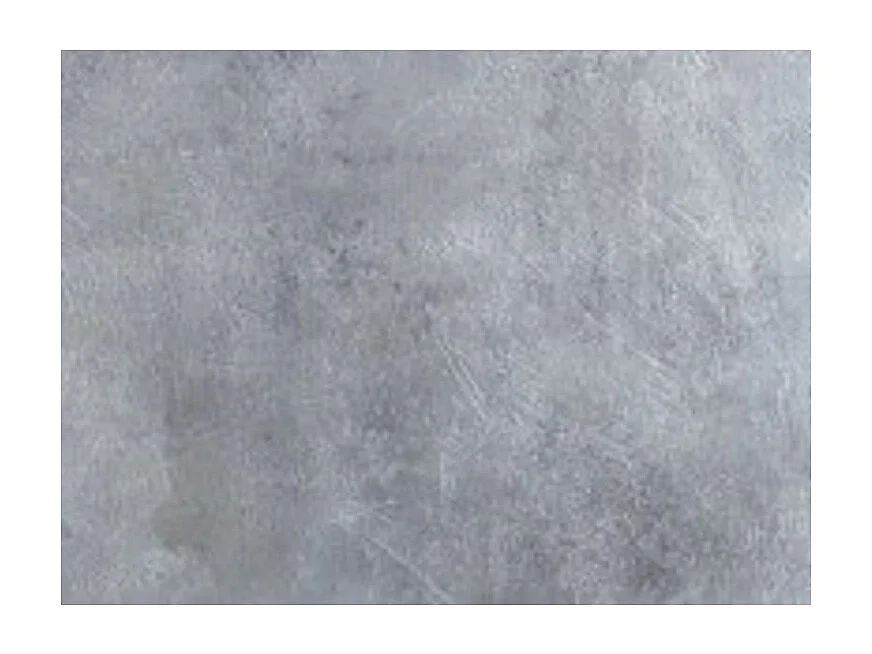 Table rectangulaire extensible orientale 6 à 10 personnes L 120 à 224cm gris béton et cadre métal anthracite Zakary