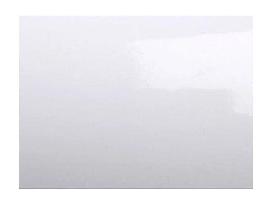 Table rectangulaire extensible 6 à 20 places L 160 à 420cm blanc et pieds acier gris foncé Flavien