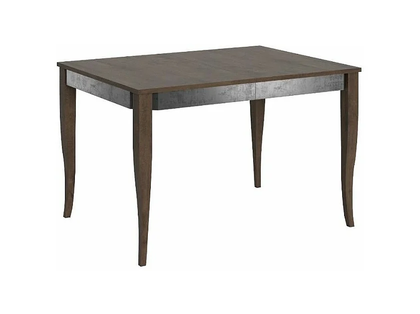 Table extensible 6 à 10 places L 120 à 224cm bois noyer Fixano