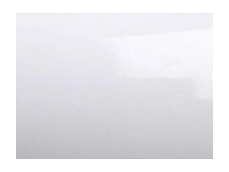 Table rectangulaire extensible orientale 6 à 20 personnes L 160 à 420cm blanc laqué et cadre métal anthracite Zakary